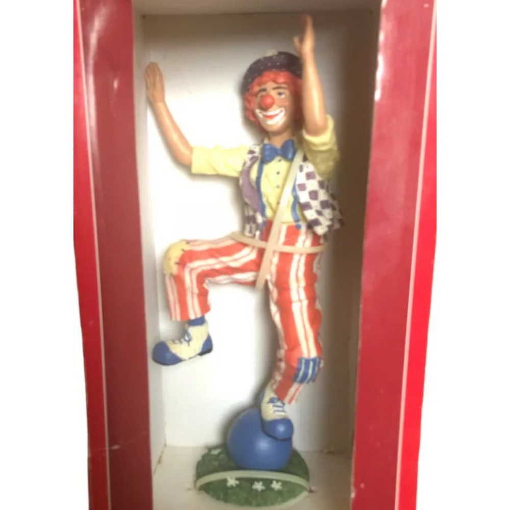 Vintage rare Holiday Times clown